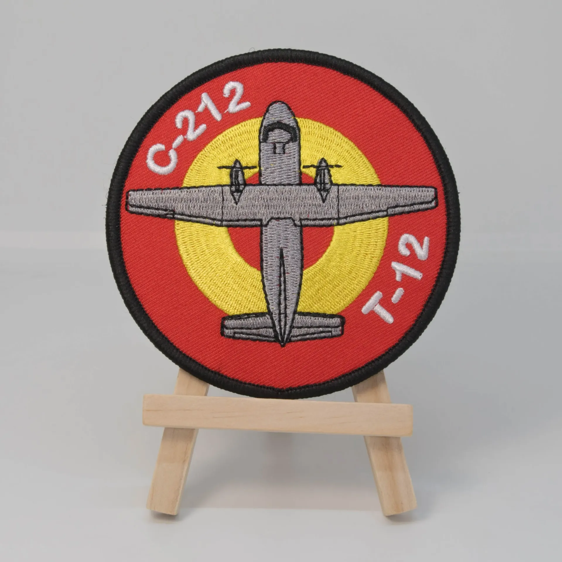 [PB-005] Parche bordado Escarapela C-212 AVIOCAR